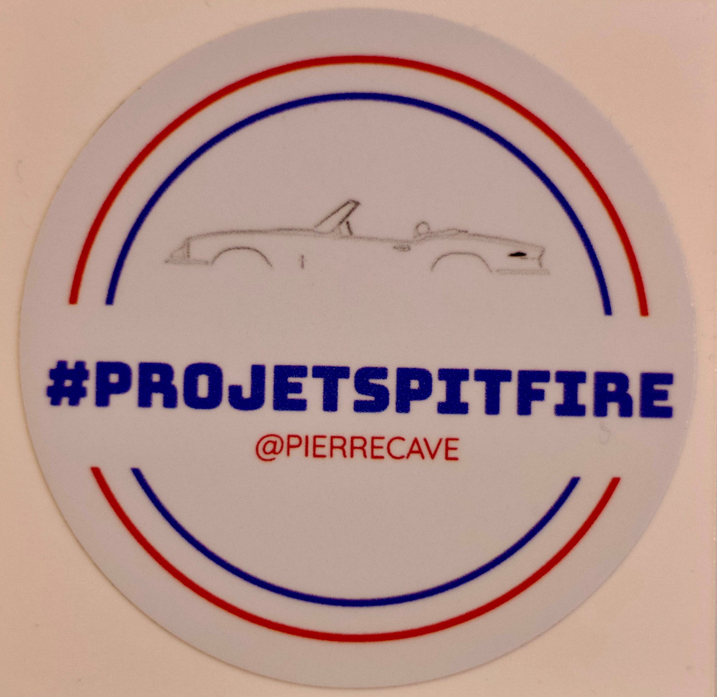 Stickers Projet Spitfire - Vroom Vroom