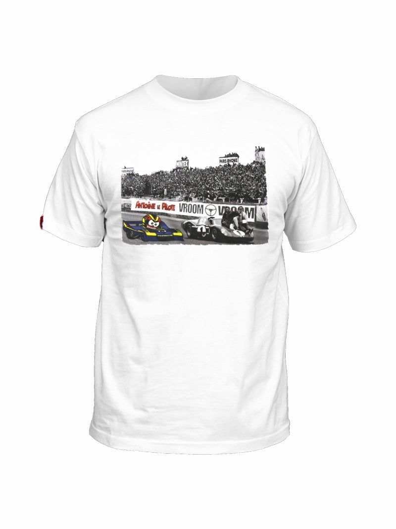 T-shirt Antoine Le Pilote x USA in Le Mans - Vroom Vroom