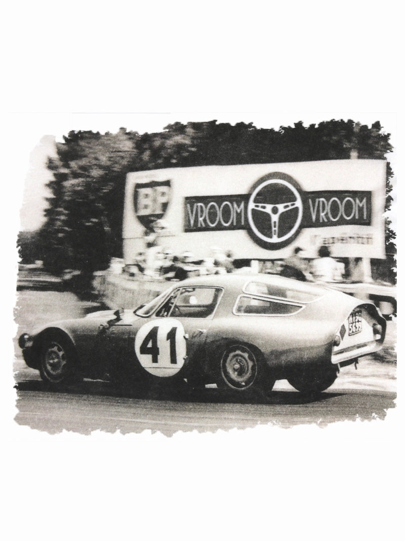T-shirt Alfa TZ au 24h du Mans 1964 - Vroom Vroom