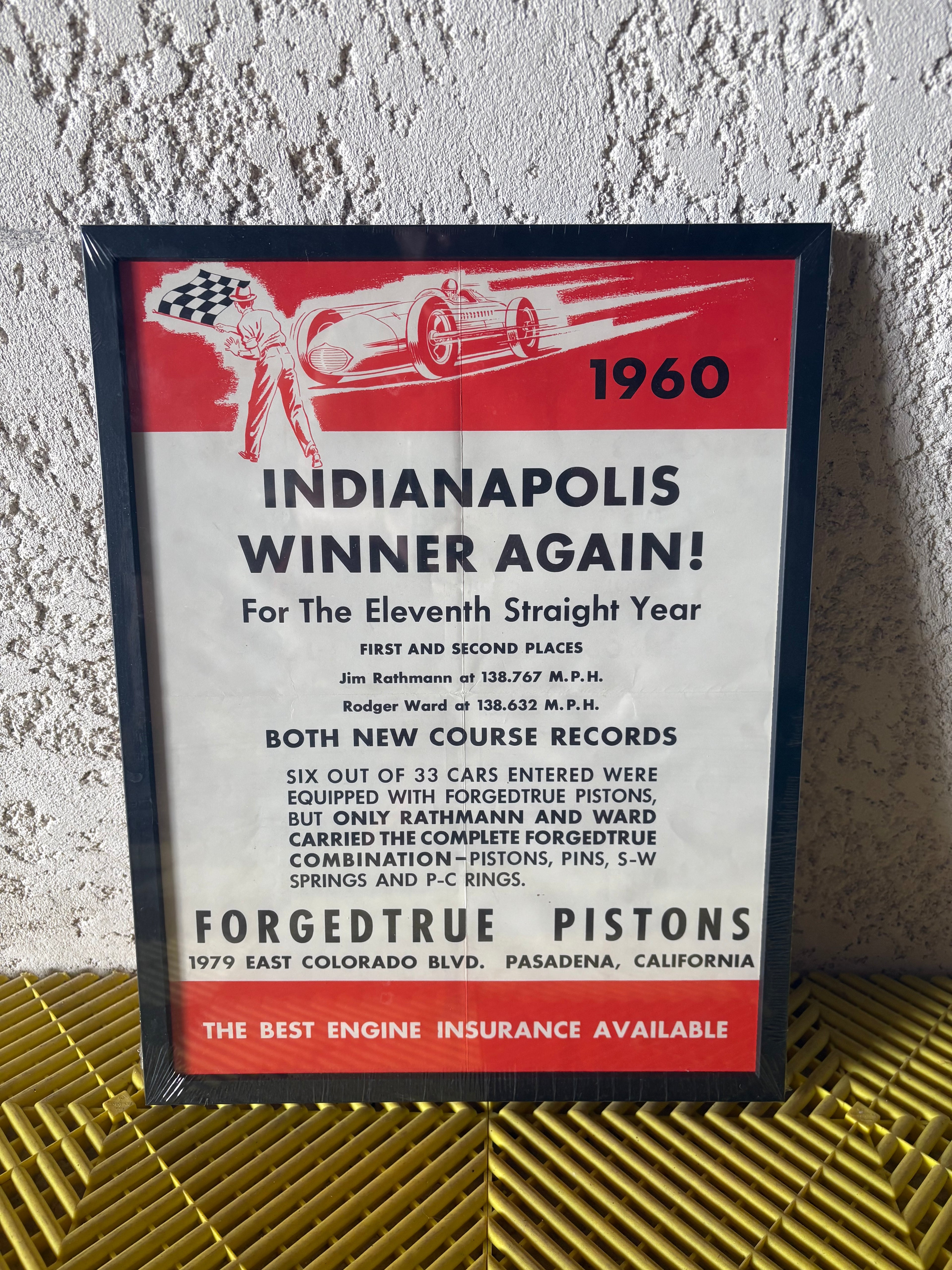 Cadre Indianapolis 1960 - Vroom Vroom