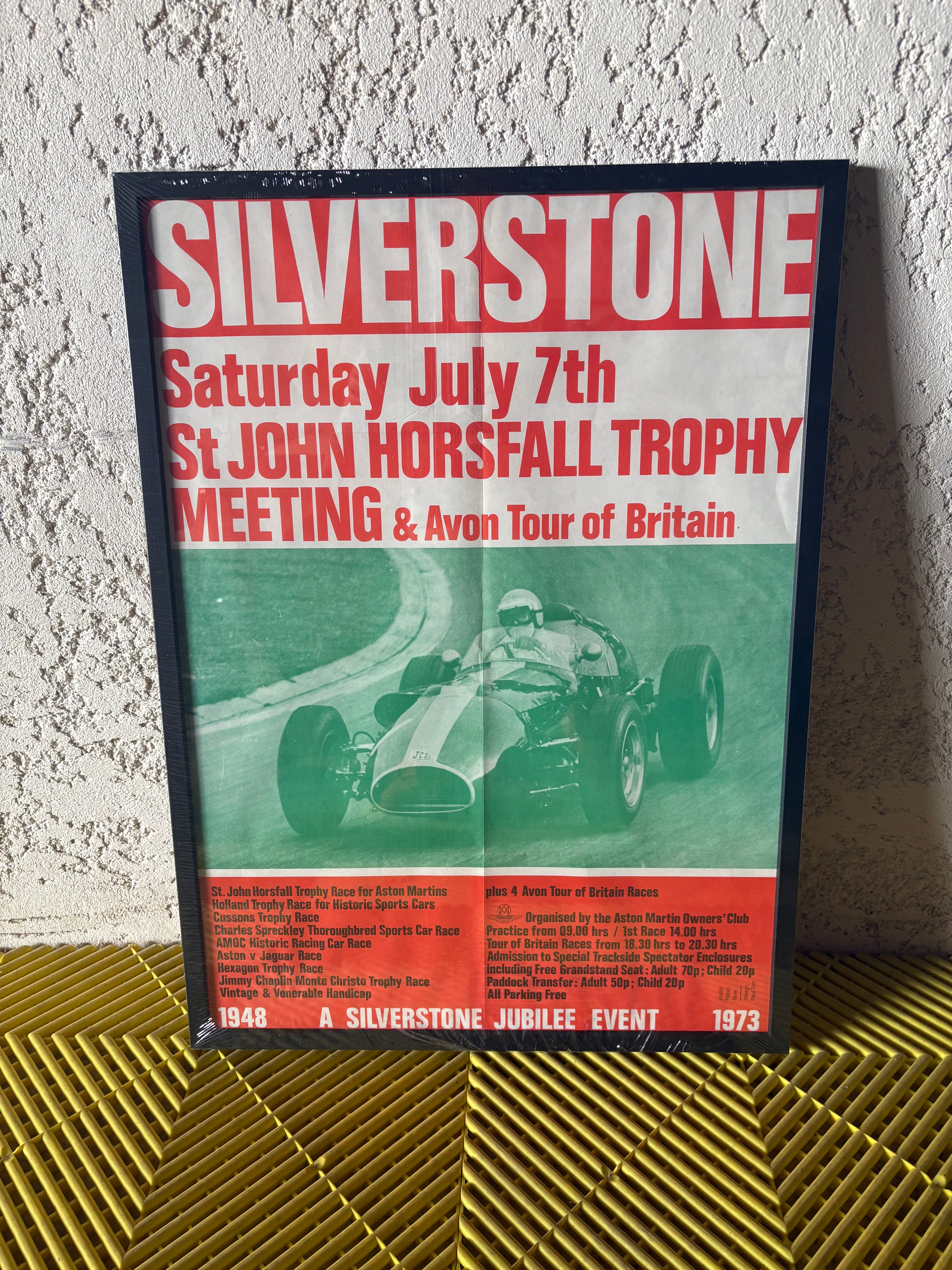 Cadre Silverstone 1973 - Vroom Vroom